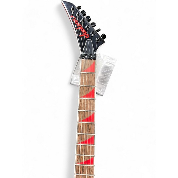 Used Jackson Rrx24 Red with Black Bevels Solid Body Electric Guitar