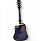 Used Ibanez PF15 Trans Blue Acoustic Guitar