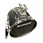 Used Ludwig 5 Piece Accent BLACK Drum Kit