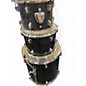 Used Ludwig 5 Piece Accent BLACK Drum Kit