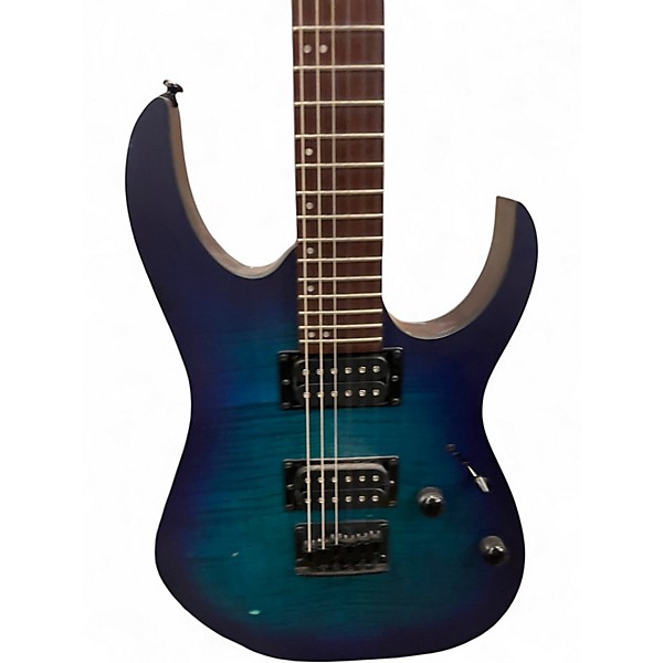 Used Ibanez RG6003FM Blue Sapphire Solid Body Electric Guitar