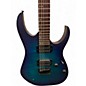 Used Ibanez RG6003FM Blue Sapphire Solid Body Electric Guitar