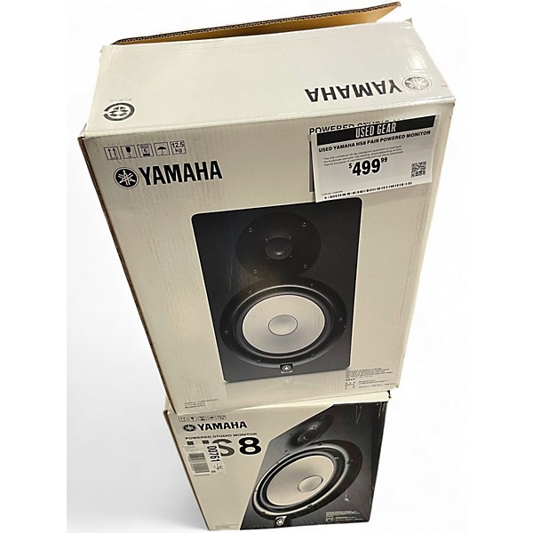 Used Yamaha HS8 Pair Powered Monitor