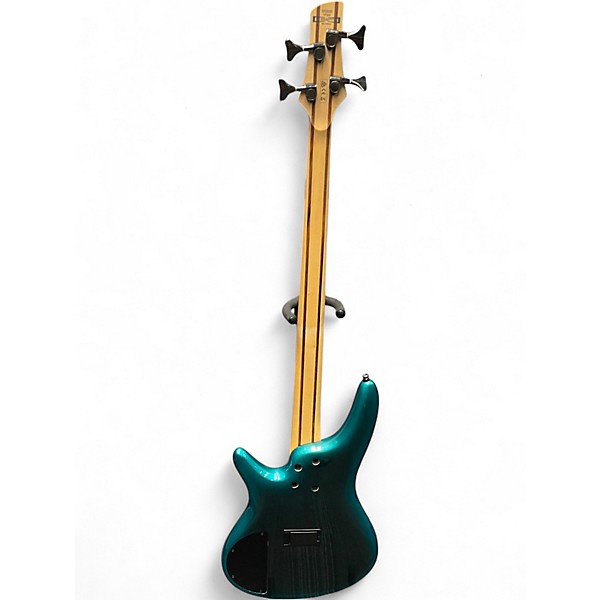 Used Ibanez SR300 Teal Electric Bass Guitar