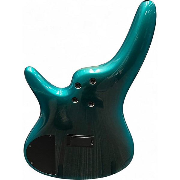 Used Ibanez SR300 Teal Electric Bass Guitar