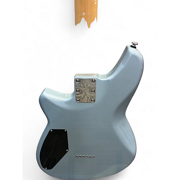 Used Reverend Billy Corgan Drop Z Silver Solid Body Electric Guitar