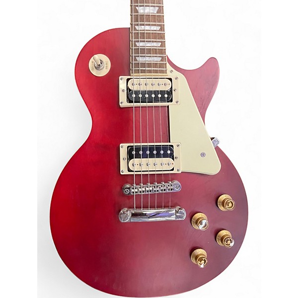 Used Epiphone Les Paul Traditional Pro IV Wine Red Solid Body Electric Guitar