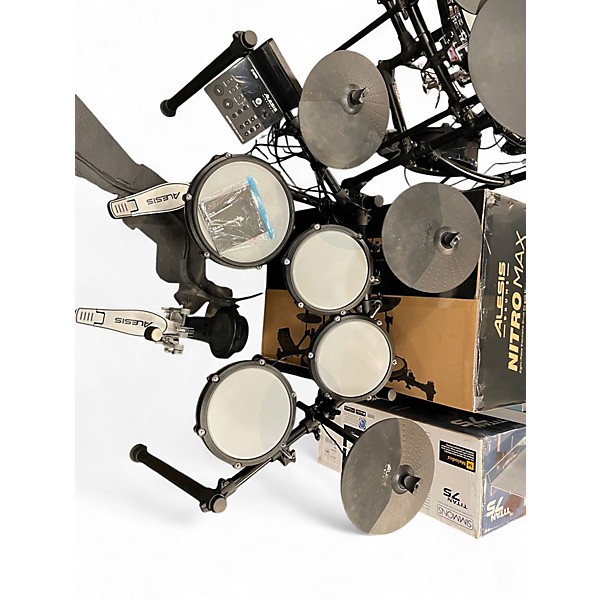 Used Alesis Nitro MAX Electric Drum Set