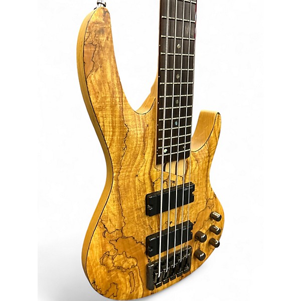 Used ESP LTD B-205SM SATIN NATURAL Electric Bass Guitar