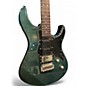 Used Yamaha PAC612VIIFM Flame Blue Solid Body Electric Guitar