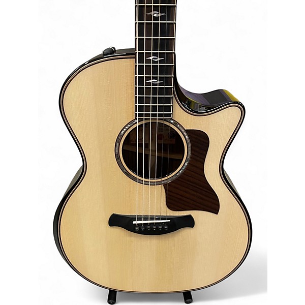 Used Taylor 814CE BUILDERS EDITION Natural Acoustic Electric Guitar