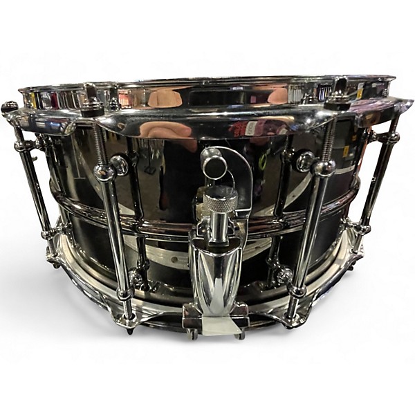 Used 2020s Pork Pie 6in BIG BLACK Silver Drum