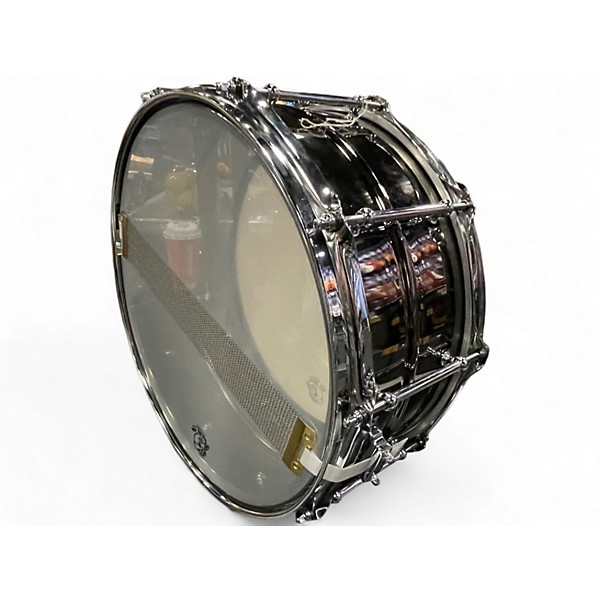 Used 2020s Pork Pie 6in BIG BLACK Silver Drum