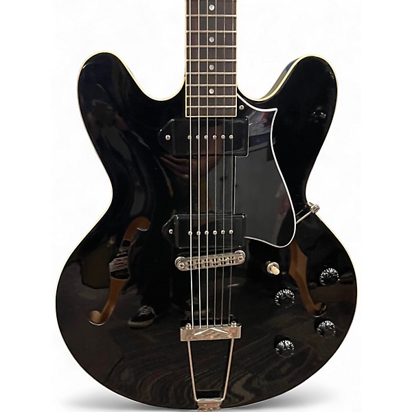 Used Heritage STANDARD H-530 BLACK Hollow Body Electric Guitar