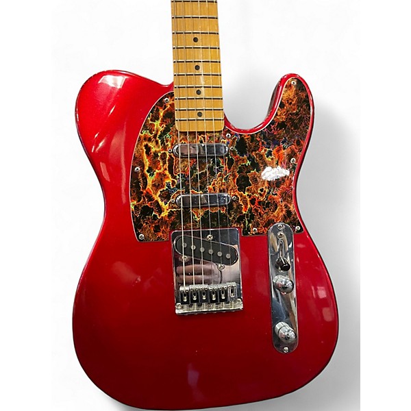 Used Alvarez ASG4 Red Solid Body Electric Guitar