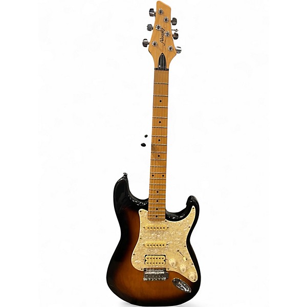 Used Alvarez AE-20 Sunburst Solid Body Electric Guitar