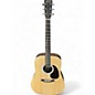 Used Martin DX2E BILLY STRINGS Natural Acoustic Guitar thumbnail