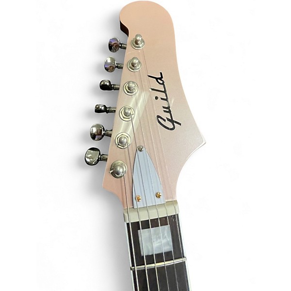 Used Guild SURFLINER DELUXE ROSE QUARTZ Solid Body Electric Guitar