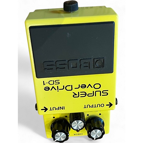 Used BOSS SD1 Super Overdrive Effect Pedal