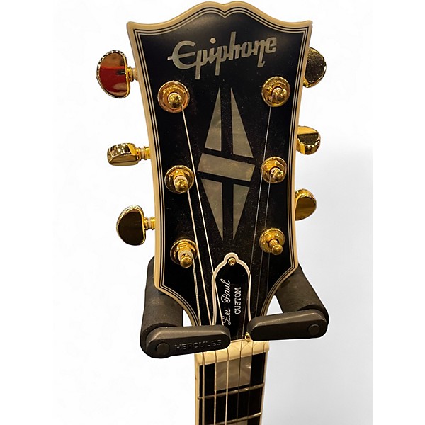 Used Epiphone inspired by 1963 les paul sg custom Alpine White Solid Body Electric Guitar