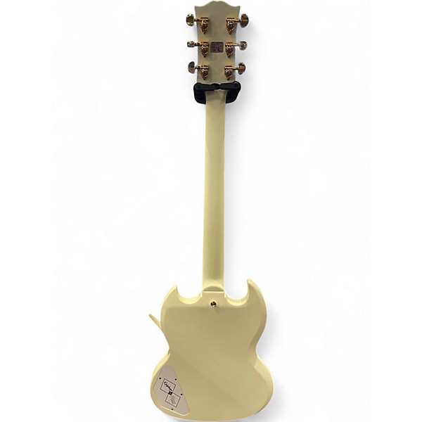Used Epiphone inspired by 1963 les paul sg custom Alpine White Solid Body Electric Guitar