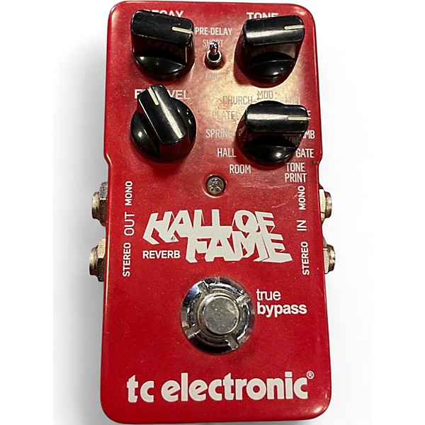 Used TC Electronic Hall Of Fame Effect Pedal