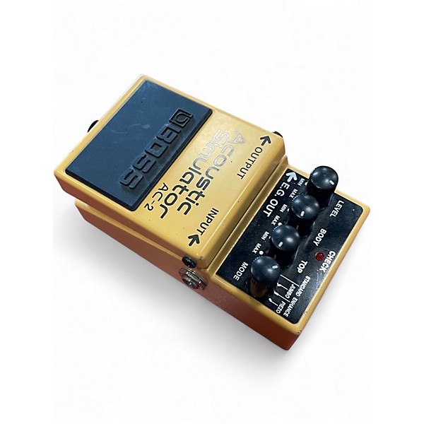 Used BOSS AC2 Acoustic Simulator Effect Pedal
