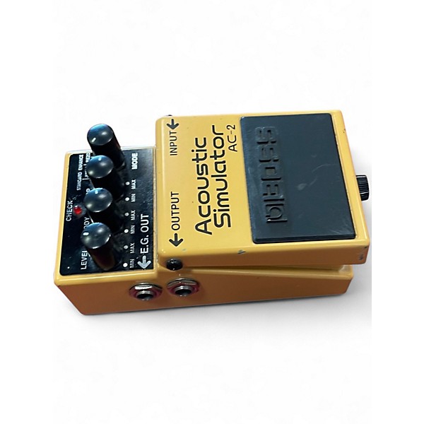 Used BOSS AC2 Acoustic Simulator Effect Pedal