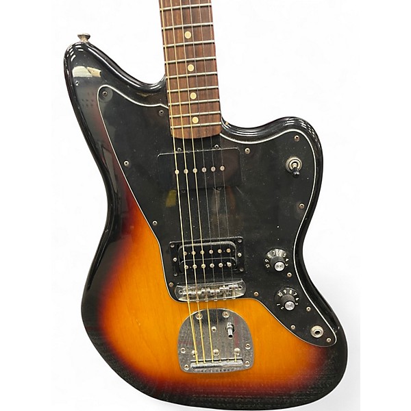 Used Fender Blacktop Jazzmaster Tobacco Burst Solid Body Electric Guitar