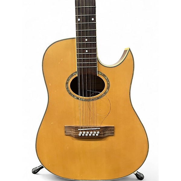 Used Jay Turser JTA-40-12CEO Natural 12 String Acoustic Electric Guitar