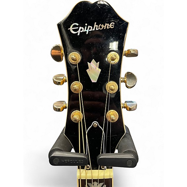 Used 2012 Epiphone EJ200CE Natural Acoustic Electric Guitar