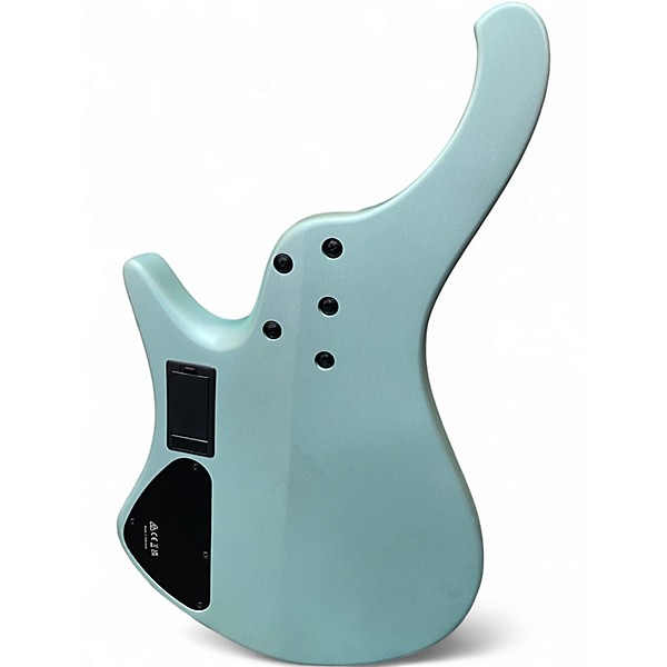 Used Ibanez EHB1000 Metallic Teal Electric Bass Guitar