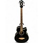 Used Ibanez AEB10 Black Acoustic Bass Guitar thumbnail