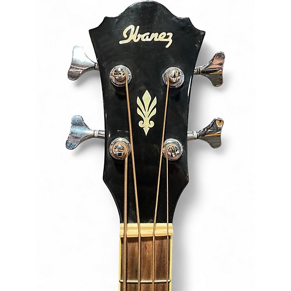 Used Ibanez AEB10 Black Acoustic Bass Guitar