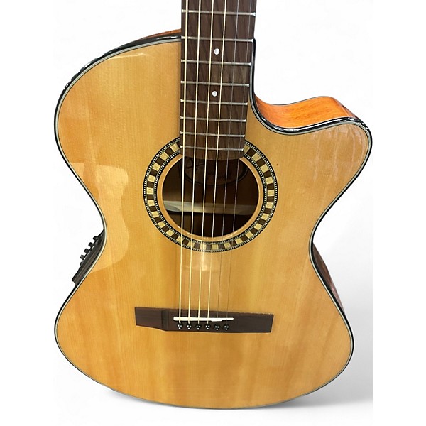 Used Andrew White cybele-102 Natural Acoustic Guitar