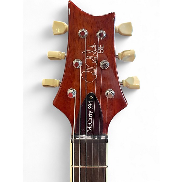 Used PRS SE Singlecut McCarty 594 Vintage Sunburst Solid Body Electric Guitar