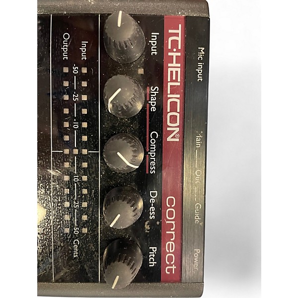 Used TC Helicon VoiceTone Correct Vocal Processor