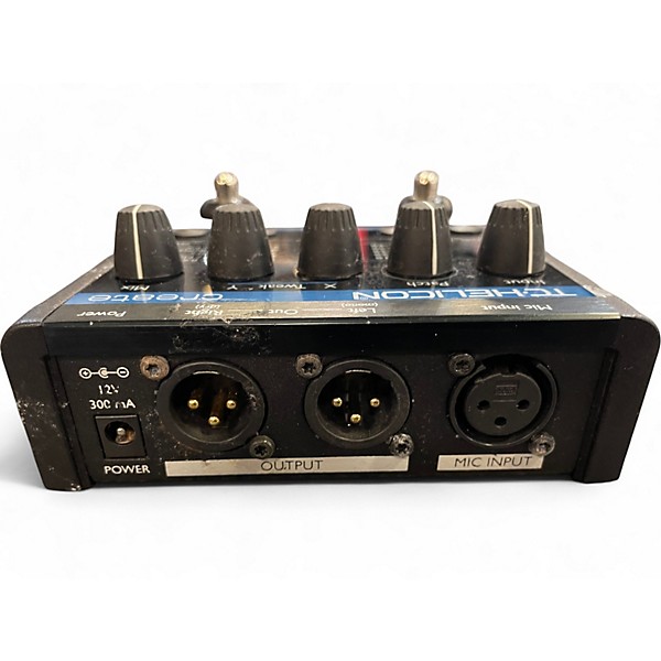 Used TC Helicon VoiceTone Create Vocal Processor