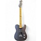 Used Fender Aerodyne Telecaster Metallic Silver Solid Body Electric Guitar thumbnail