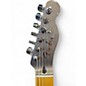 Used Fender Aerodyne Telecaster Metallic Silver Solid Body Electric Guitar