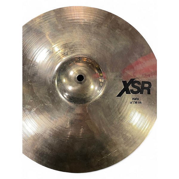 Used SABIAN 14in XSR HI HATS Cymbal