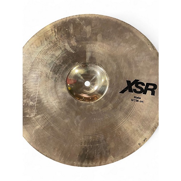 Used SABIAN 14in XSR HI HATS Cymbal