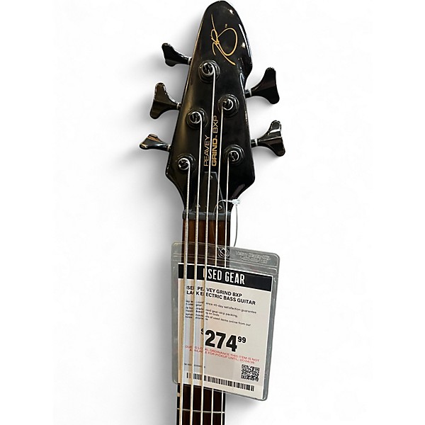Used Peavey Grind BXP Black Electric Bass Guitar
