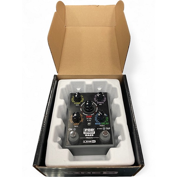 Used Line 6 POD EXPRESS Bass Effect Pedal