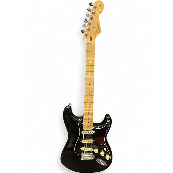 Used Fender Player Stratocaster Black Solid Body Electric Guitar