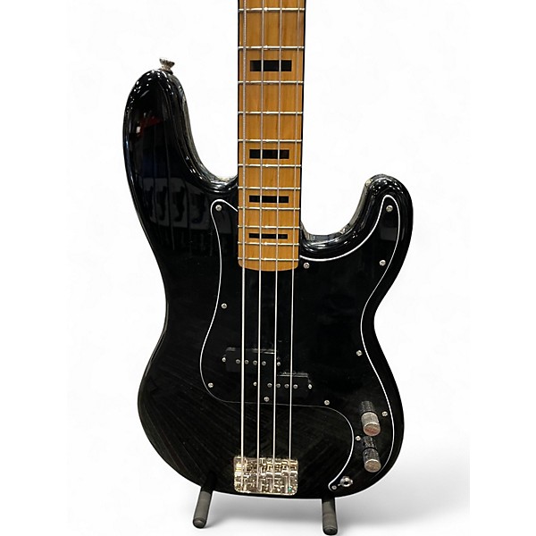 Used Squier Classic Vibe '70s Precision Bass Maple Fingerboard Black USED BLACK Electric Bass Guitar