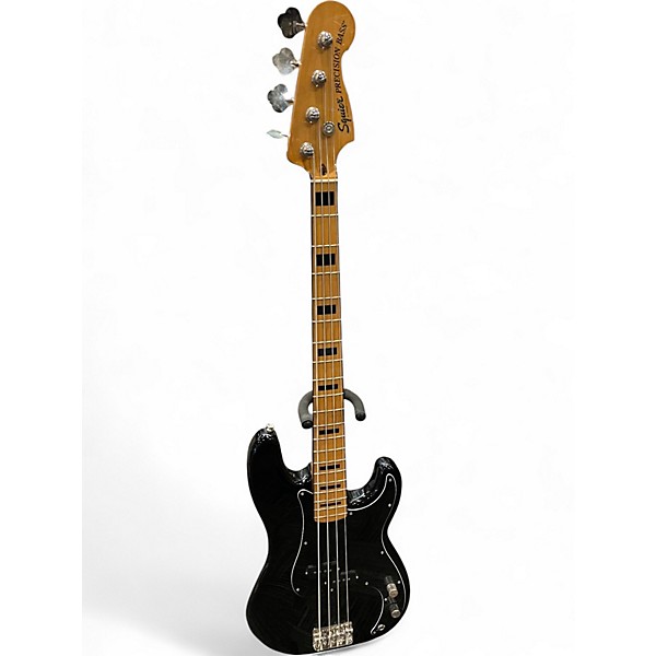 Used Squier Classic Vibe '70s Precision Bass Maple Fingerboard Black USED BLACK Electric Bass Guitar