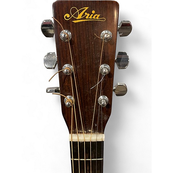 Used Aria LW15MS Natural Acoustic Guitar