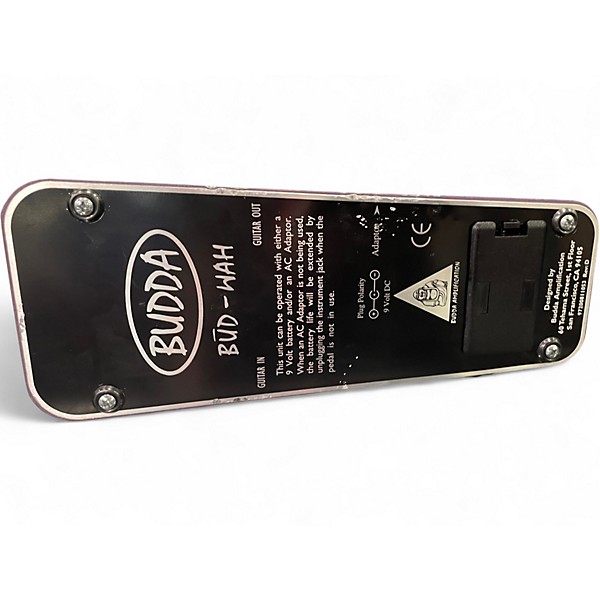 Used Budda Budwah Effect Pedal