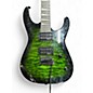Used 2024 Jackson Dinky JS20 Transparent Green Solid Body Electric Guitar